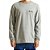 Camiseta Hurley Manga Longa Euro 22 WT24 Mescla Cinza - Imagem 1
