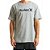 Camiseta Hurley O&O Solid WT24 Masculina Mescla Cinza - Imagem 1