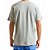 Camiseta Hurley Mini Circle Icon WT24 Masculina Mescla Cinza - Imagem 2