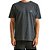 Camiseta Hurley Mini Circle Icon WT24 Masculina Mescla Preto - Imagem 1