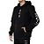 Moletom RVCA Canguru Ruotolo Stack 280G WT24 Masculino Preto - Imagem 3