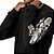 Camiseta MCD Manga Longa Tritão WT24 Masculina Preto - Imagem 4