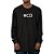 Camiseta MCD Manga Longa Regular ML MCD WT24 Preto - Imagem 1