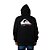 Moletom Quiksilver Canguru Omni Logo FC 305G WT24 Preto - Imagem 2