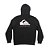 Moletom Quiksilver Canguru Omni Logo FC 305G WT24 Preto - Imagem 4