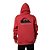 Moletom Quiksilver Canguru Omni Logo FC 305G WT24 Vermelho - Imagem 2