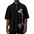 Camisa Oakley Polo Back To Skul WT24 Masculina Blackout - Imagem 1
