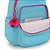 Mochila Kipling Seoul Blue Sea Combo Azul - Imagem 7