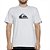 Camiseta Quiksilver Comp Logo SM25 Masculina Cinza Claro - Imagem 1
