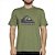 Camiseta Quiksilver Full Logo SM25 Masculina Verde Escuro - Imagem 1