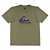 Camiseta Quiksilver Full Logo SM25 Masculina Verde Escuro - Imagem 3