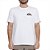 Camiseta Quiksilver Omni Logo SM25 Masculina Snow White - Imagem 1