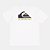 Camiseta Quiksilver Omni Logo SM25 Masculina Snow White - Imagem 4