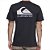 Camiseta Quiksilver Omni Logo SM25 Masculina Cinza Escuro - Imagem 2