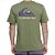 Camiseta Quiksilver Omni Logo SM25 Masculina Verde Escuro - Imagem 2