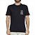 Camiseta Quiksilver Vertical Logos SM25 Masculina Preto - Imagem 1