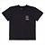 Camiseta Quiksilver Vertical Logos SM25 Plus Size Preto - Imagem 1