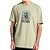 Camiseta Volcom Sacred SM25 Masculina Verde Médio - Imagem 1
