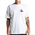 Camiseta Volcom Comfort Pure Joy SM25 Masculina Branco - Imagem 1