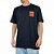 Camiseta DC Shoes Defensive Line SM25 Masculina Preto - Imagem 1