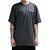 Camiseta Hurley Puff Oversize SM25 Masculina Mescla Preto - Imagem 1