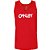 Regata Oakley Mark II Tank SM25 Masculina Red Line - Imagem 1
