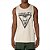 Regata Oakley Skully SM25 Masculina Wood Grey - Imagem 1