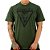 Camiseta Oakley Elite Skull SM25 Masculina Herb - Imagem 1