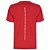 Camiseta DC Shoes Back Stripe SM25 Masculina Vermelho - Imagem 4