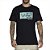 Camiseta RVCA Balance Box Military SL SM25 Masculina Preto - Imagem 1