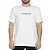 Camiseta Quiksilver Omni Font SM25 Masculina Snow White - Imagem 1