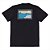 Camiseta Quiksilver Land And Sea SM25 Masculina Preto - Imagem 4