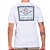 Camiseta Rip Curl Throwback SM25 Masculina Branco - Imagem 2