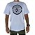 Camiseta Volcom Circle Texture SM25 Masculina Branco - Imagem 1