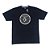 Camiseta Volcom Circle Texture SM25 Masculina Preto - Imagem 1