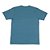 Camiseta Volcom Circle Texture SM25 Masculina Azul Médio - Imagem 2