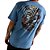 Camiseta Volcom Intel Classic SM25 Masculina Azul Escuro - Imagem 2