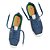 Tênis Cariuma Oca Low Masculino Shadow Blue - Imagem 3