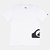Camiseta Quiksilver Side Logo SM25 Masculina Branco - Imagem 3