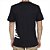 Camiseta Quiksilver Side Logo SM25 Masculina Preto - Imagem 2