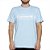 Camiseta Quiksilver Word Block SM25 Masculina Azul Claro - Imagem 1