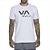 Camiseta RVCA VA Brand SM25 Masculina Branco - Imagem 1