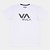 Camiseta RVCA VA Brand SM25 Masculina Branco - Imagem 3