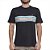 Camiseta Quiksilver Everyday Stripe SM25 Masculina Cinza - Imagem 1