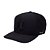 Boné Hurley Aba Curva Rail SM25 Preto - Imagem 1