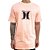 Camiseta Hurley Hole SM25 Masculina Rosa - Imagem 1