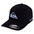 Boné Quiksilver Aba Curva Gradient Logo Spray SM25 Black - Imagem 1