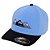 Boné Quiksilver Aba Curva Emb Three Logo SM25 Regata - Imagem 1