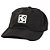 Boné DC Shoes Aba Curva New Sealed Strap SM25 Preto - Imagem 1