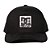 Boné DC Shoes Aba Curva Seasona Patch SM25 Preto - Imagem 3